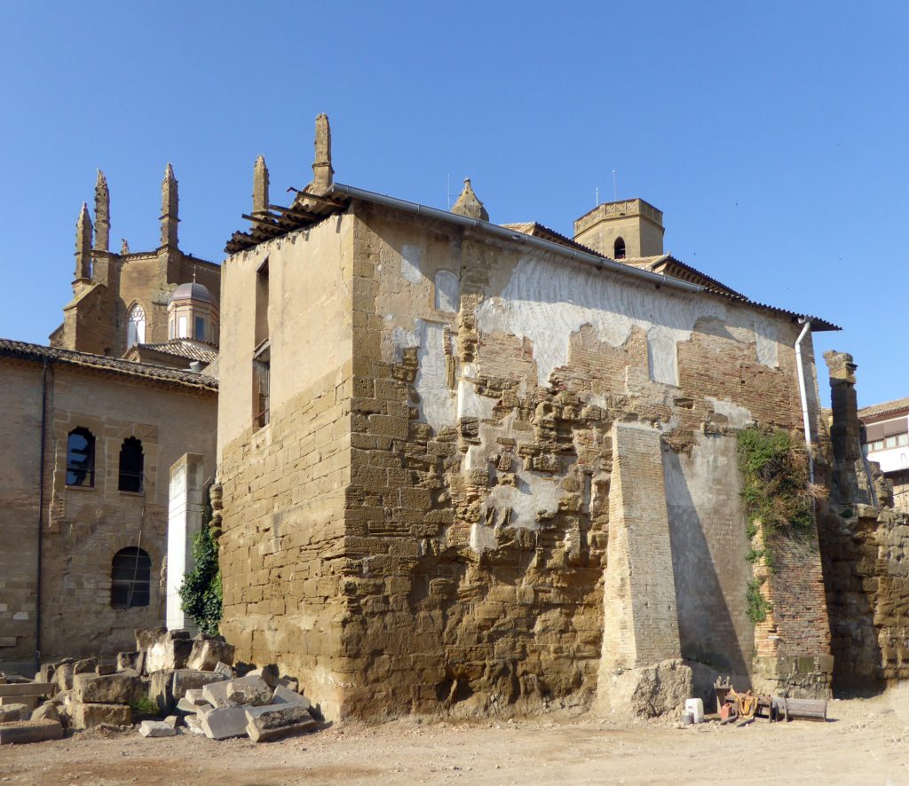 Edificio con vestigios de todas las épocas (Foto ANM, 2018)
